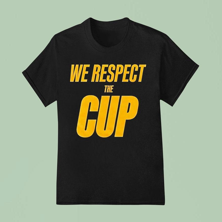 New York Knicks 2025 Cup Champions We Respect The Cup Shirt