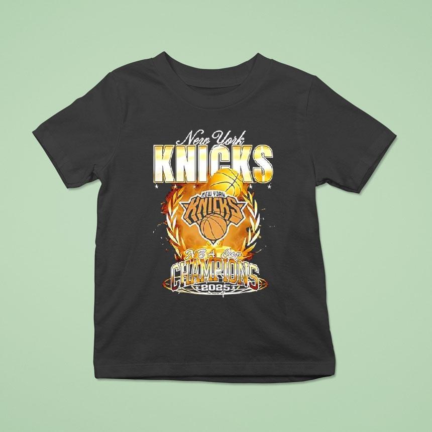 New York Knicks Nba Finals Champions 2025 Cup Shirt