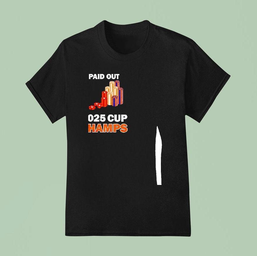 New York Knicks Vegas Paid Out 2025 Cup Champions Shirt