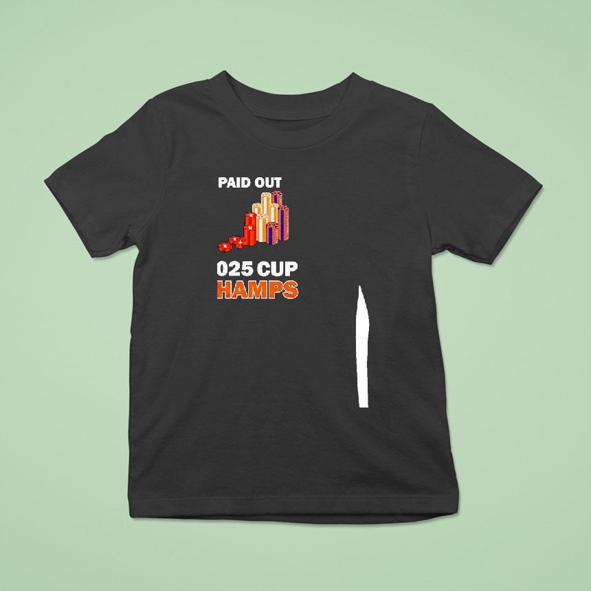New York Knicks Vegas Paid Out 2025 Cup Champions Shirt