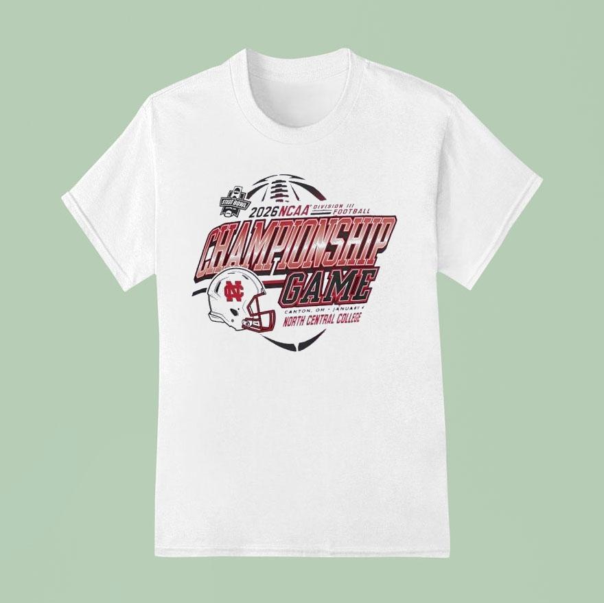 North Central College Ncaa Division Iii Football Championship Game 2026 Shirt
