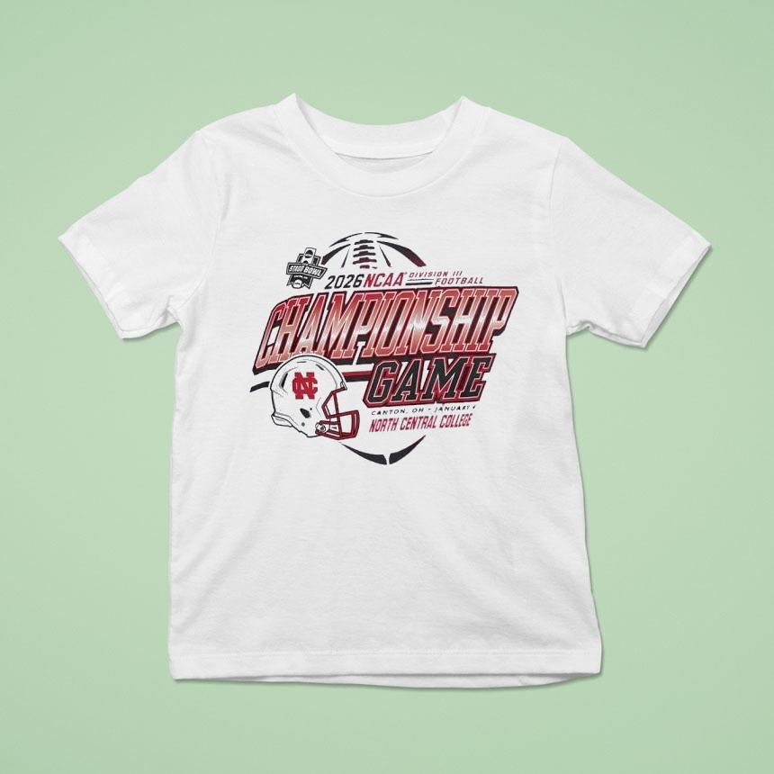 North Central College Ncaa Division Iii Football Championship Game 2026 Shirt