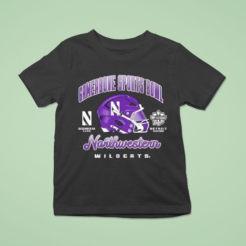 Northwestern Football 2025 Gameabove Sports Bowl Wildcats Shirt