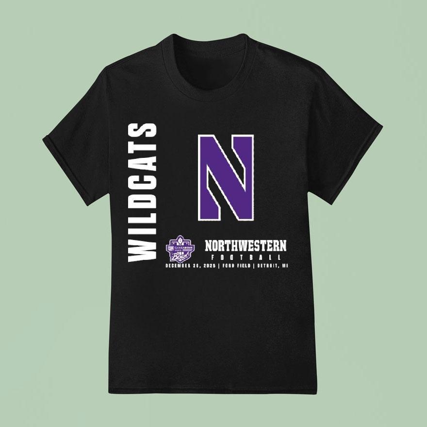 Northwestern Wildcats Football Gameabove Sports Bowl Shirt