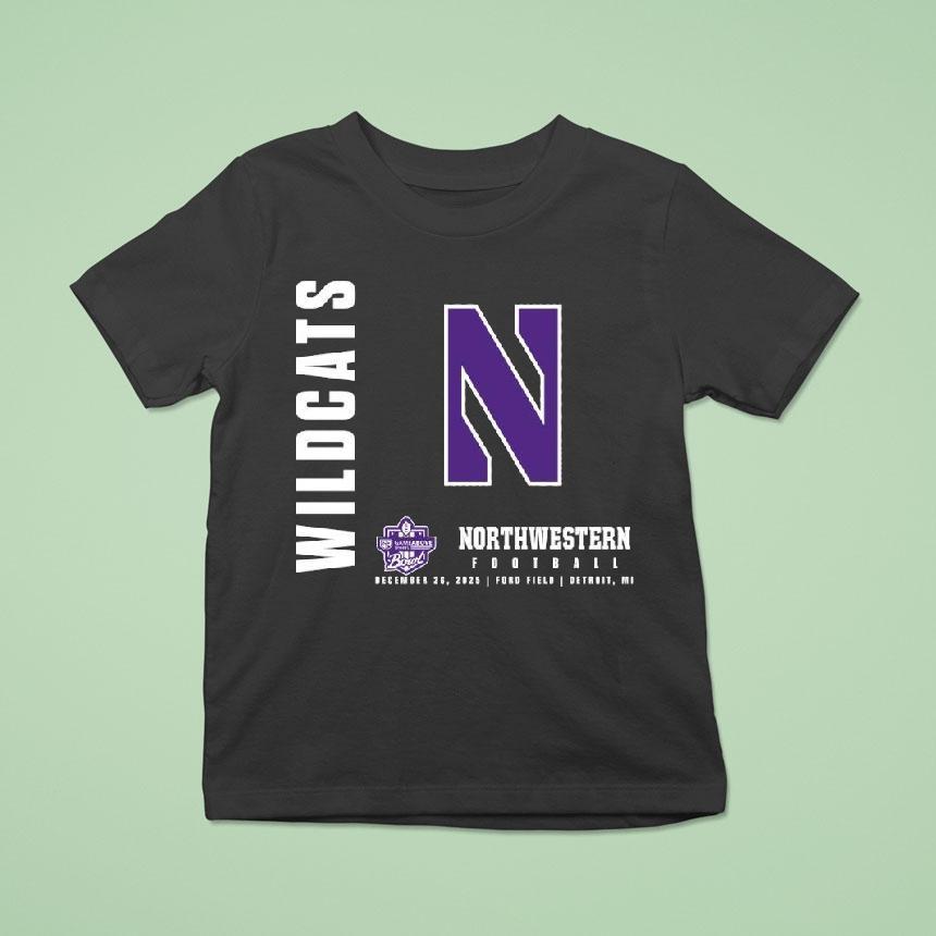 Northwestern Wildcats Football Gameabove Sports Bowl Shirt