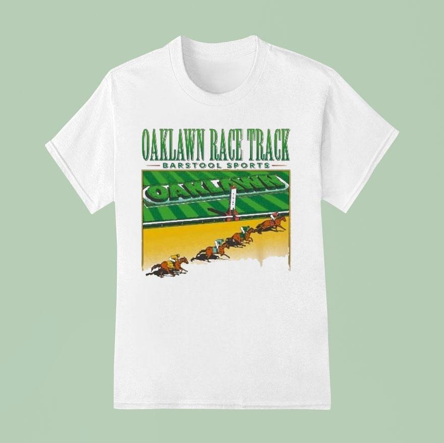 Oaklawn X Barstool Sports Race Track Shirt
