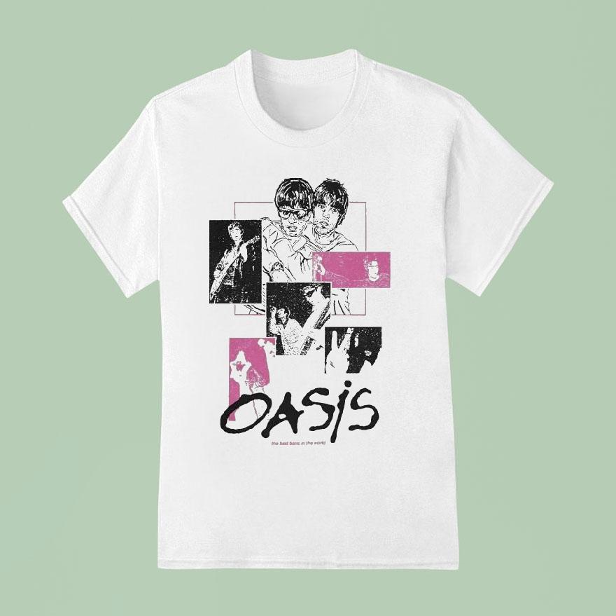 Oasis The Best Band In The World Shirt