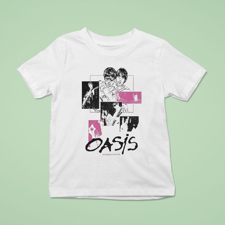 Oasis The Best Band In The World Shirt