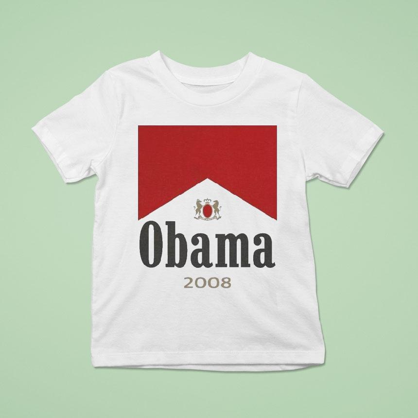 Obama 2008 Cigarettes Marlboro Shirt