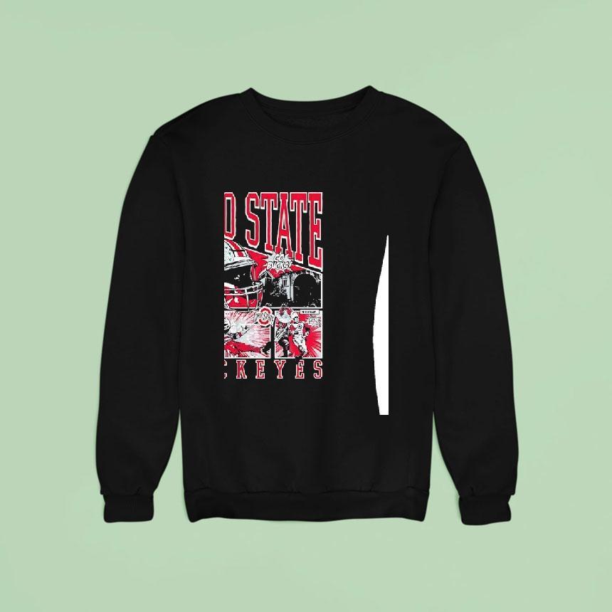 Ohio State Buckeyes Fight To The End We Love Brutus Comic Shirt Ohio State Buckeyes Fight To The End We Love Brutus Comic Shirt