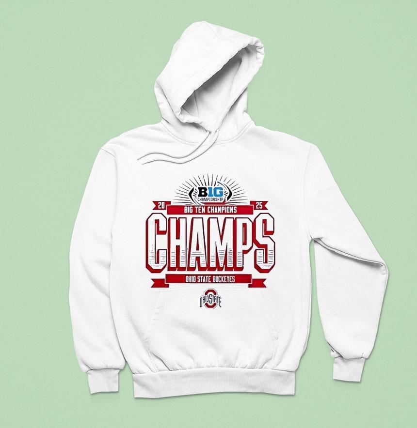 Ohio State Buckeyes Football Big Ten Championship 2025 Shirt Ohio State Buckeyes Football Big Ten Championship 2025 Shirt