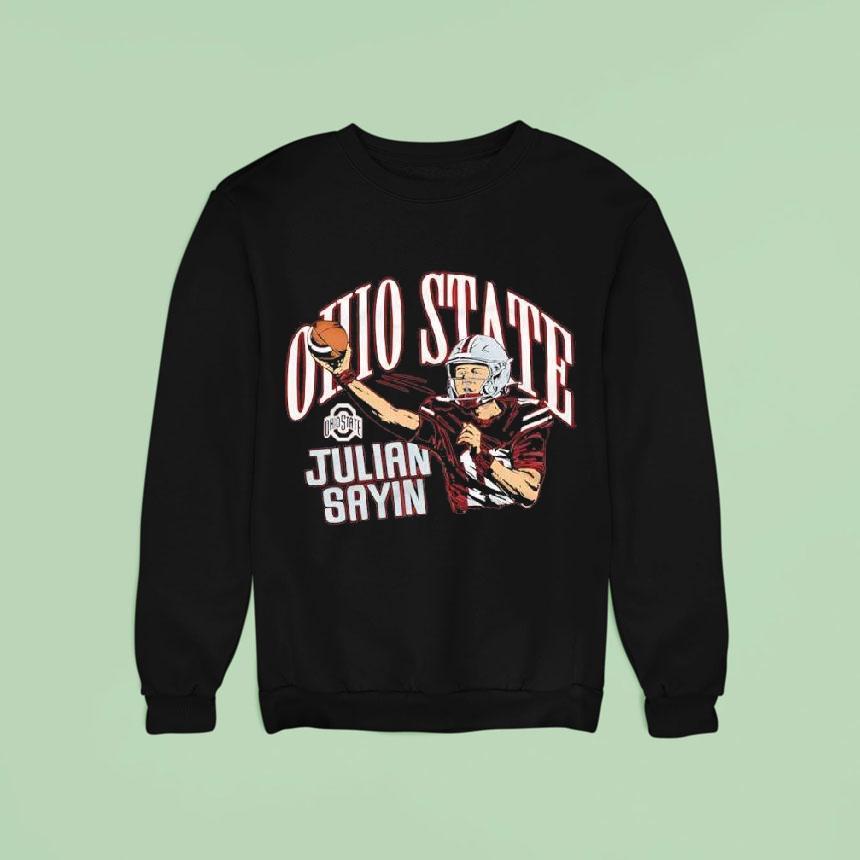 Ohio State Julian Sayin Homage To Osu Shirt Ohio State Julian Sayin Homage To Osu Shirt