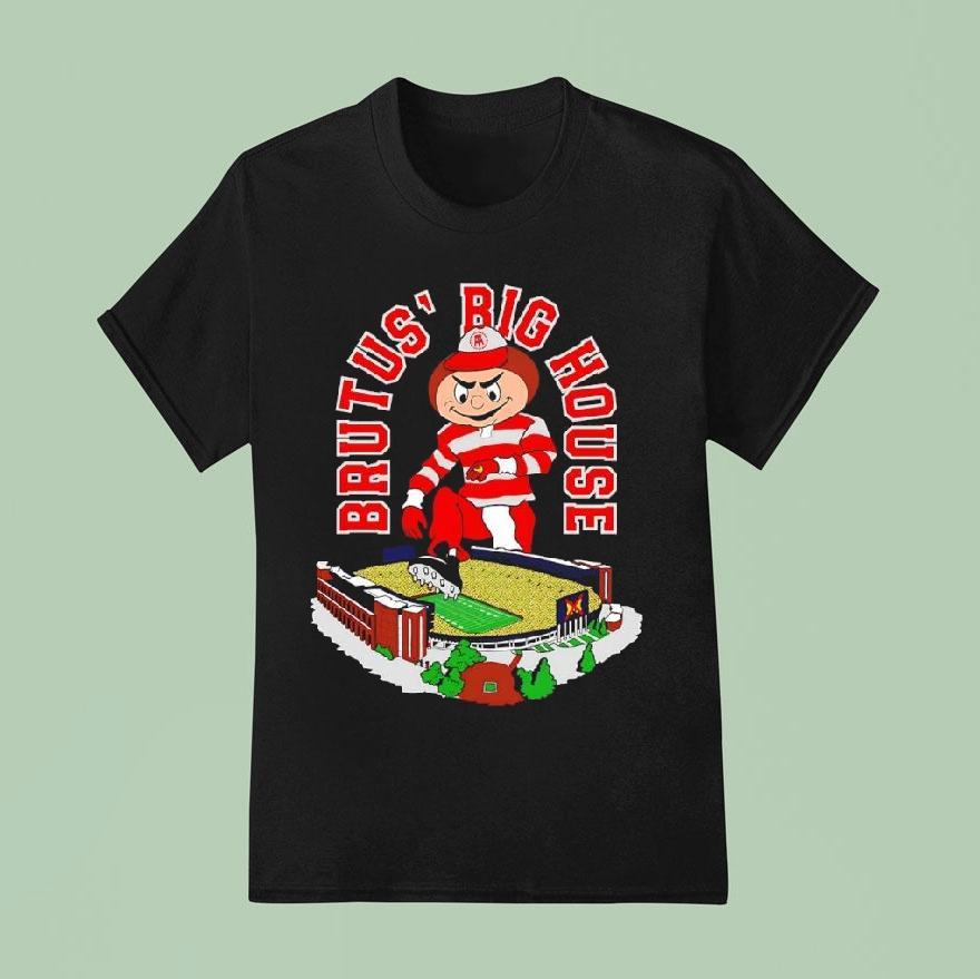 Ohio’s House Brutus’ Big House Mascot Stadium Shirt