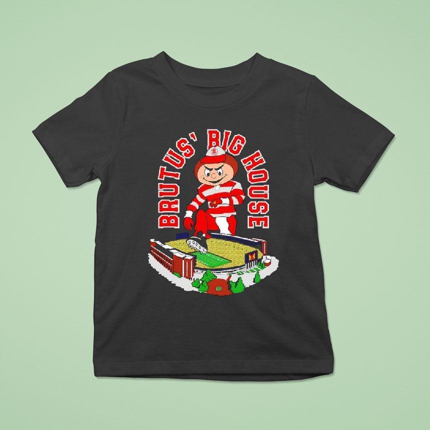 Ohio’s House Brutus’ Big House Mascot Stadium Shirt