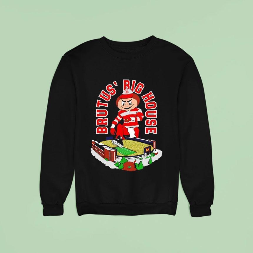 Ohio's House Brutus' Big House Mascot Stadium Shirt Ohio's House Brutus' Big House Mascot Stadium Shirt