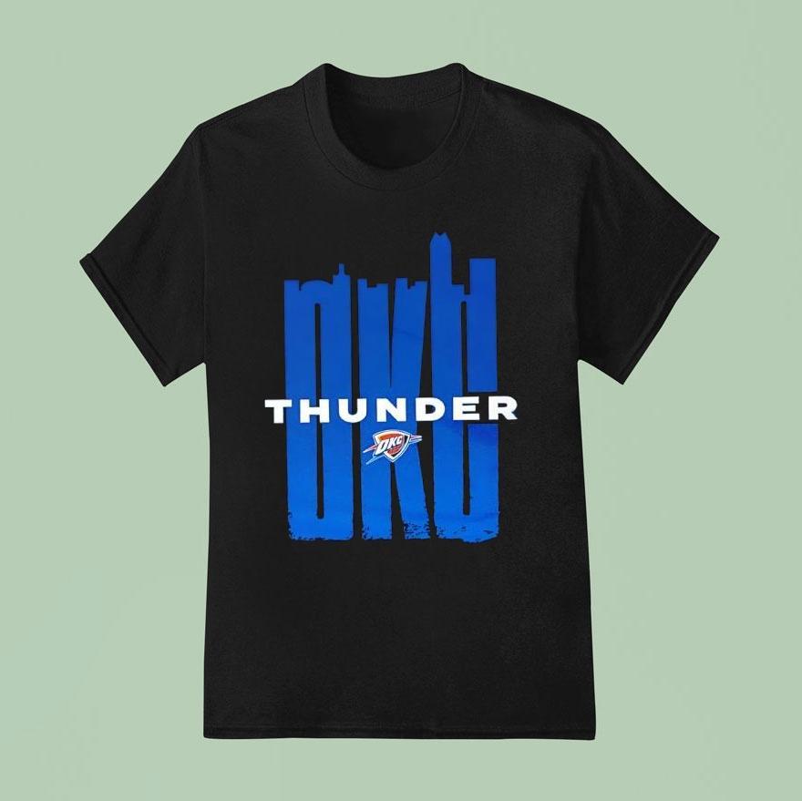 Oklahoma City Thunder Logo City Shirt