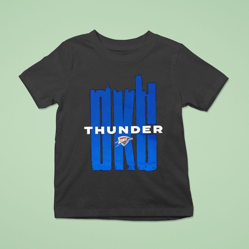 Oklahoma City Thunder Logo City Shirt