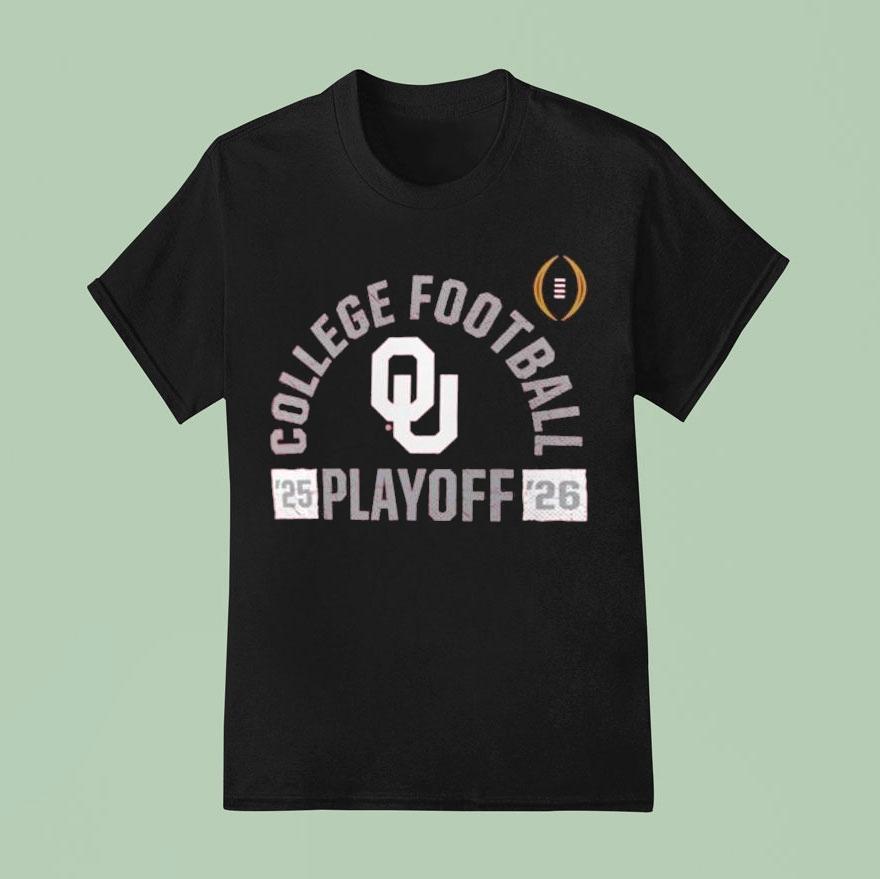 Oklahoma Sooners 2025-26 College Football Playoff Touchdown Glory Shirt