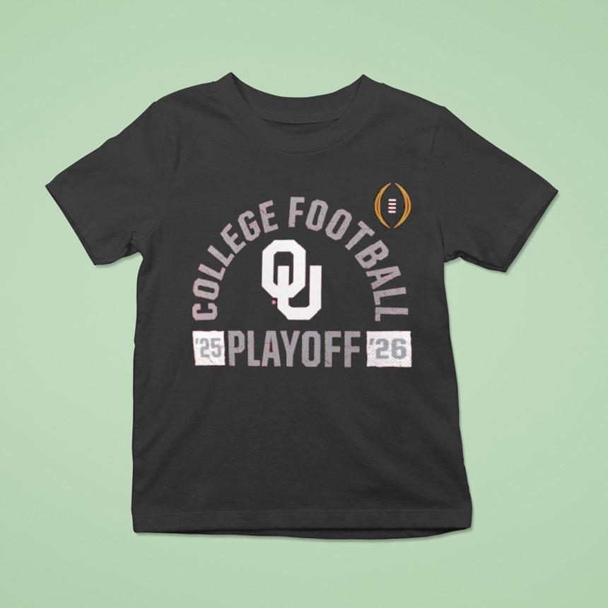 Oklahoma Sooners 2025-26 College Football Playoff Touchdown Glory Shirt