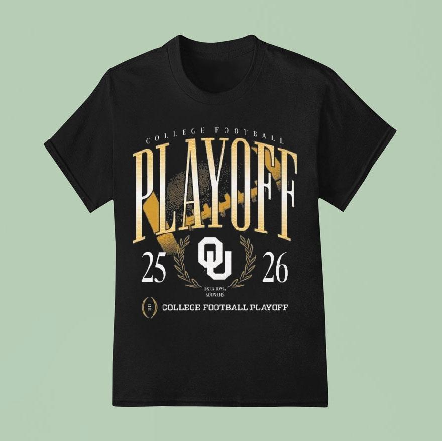 Oklahoma Sooners ’25-’26 College Football Playoff Heavyweight Shirt