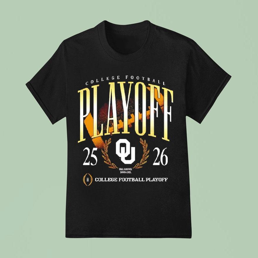 Oklahoma Sooners ’25-’26 College Football Playoff Shirt