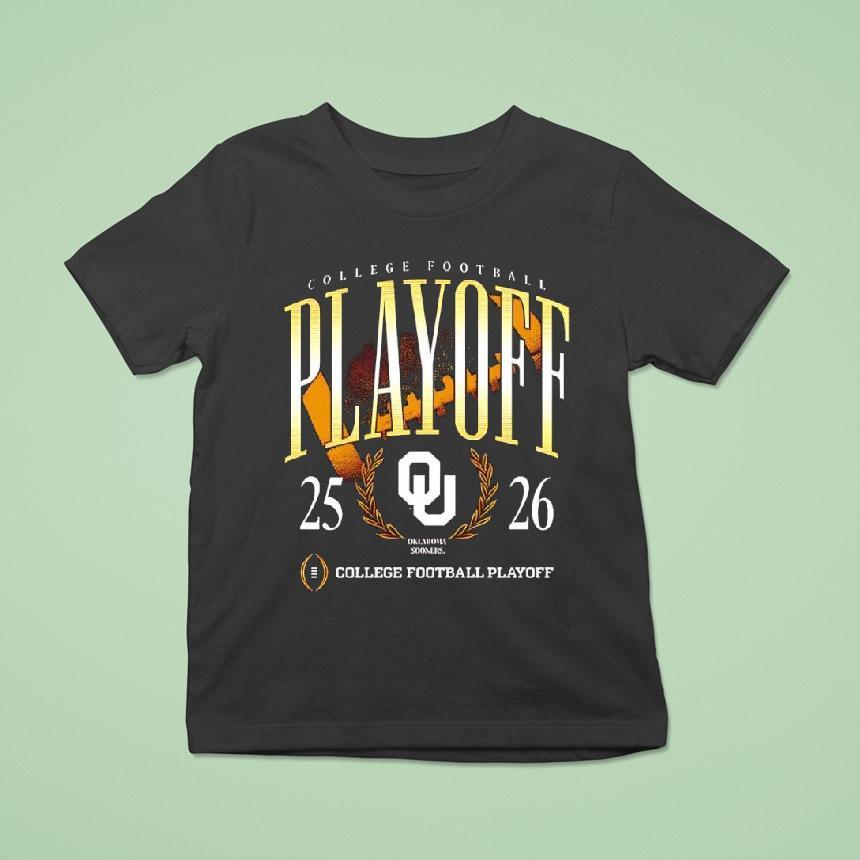 Oklahoma Sooners ’25-’26 College Football Playoff Shirt