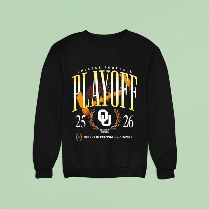 Oklahoma Sooners '25-'26 College Football Playoff Shirt Oklahoma Sooners '25-'26 College Football Playoff Shirt