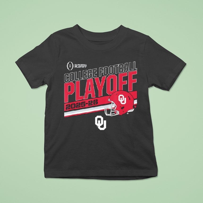Oklahoma Sooners College Football Playoff Stripe Shirt