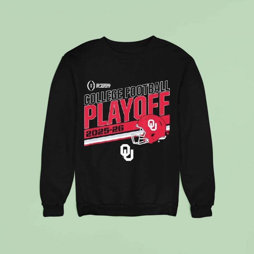 Oklahoma Sooners College Football Playoff Stripe Shirt Oklahoma Sooners College Football Playoff Stripe Shirt