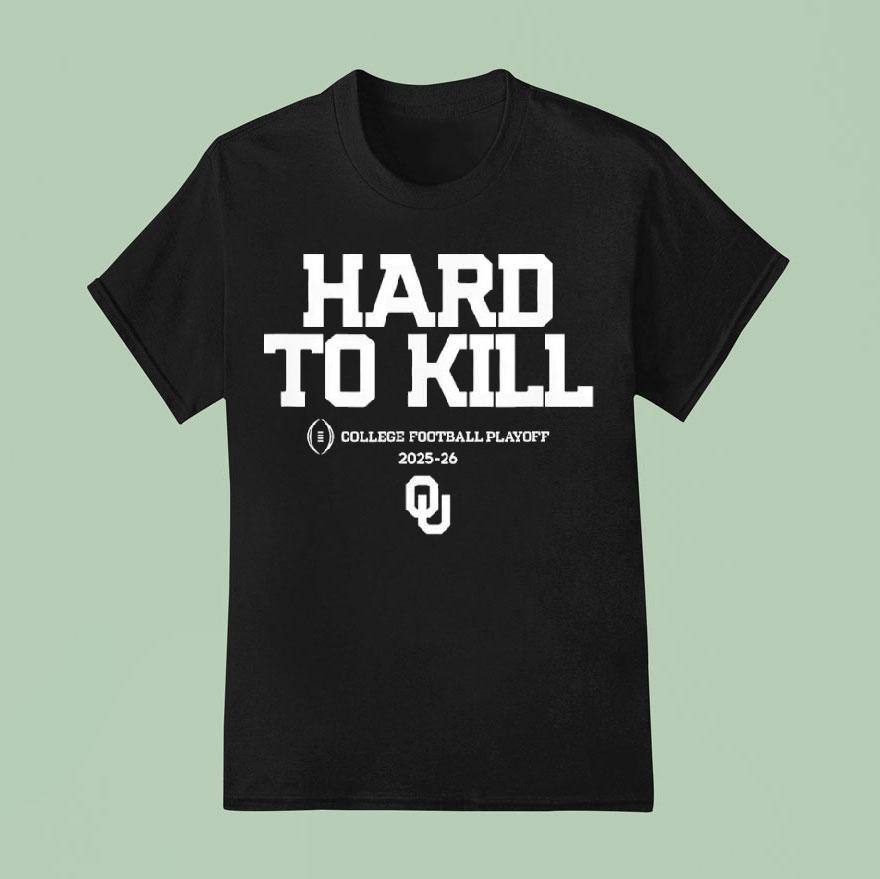 Oklahoma Sooners College Football Playoff Text Slogan 2025 Shirt