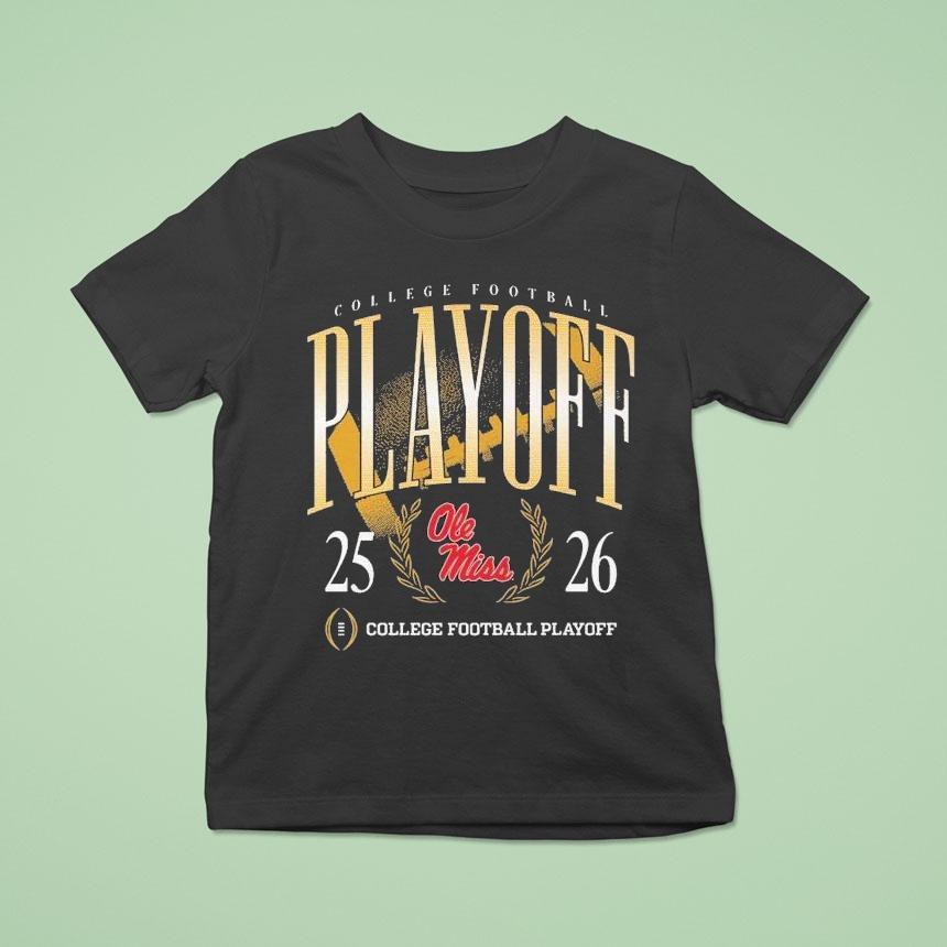 Ole Miss Rebels 2025-2026 College Football Playoff Shirt