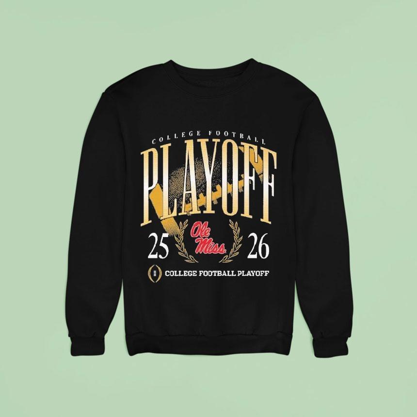 Ole Miss Rebels 2025-2026 College Football Playoff Shirt Ole Miss Rebels 2025-2026 College Football Playoff Shirt