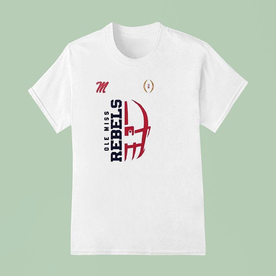 Ole Miss Rebels 2025 Ncaa College Football Playoff Hotty Toddy Mascot Shirt