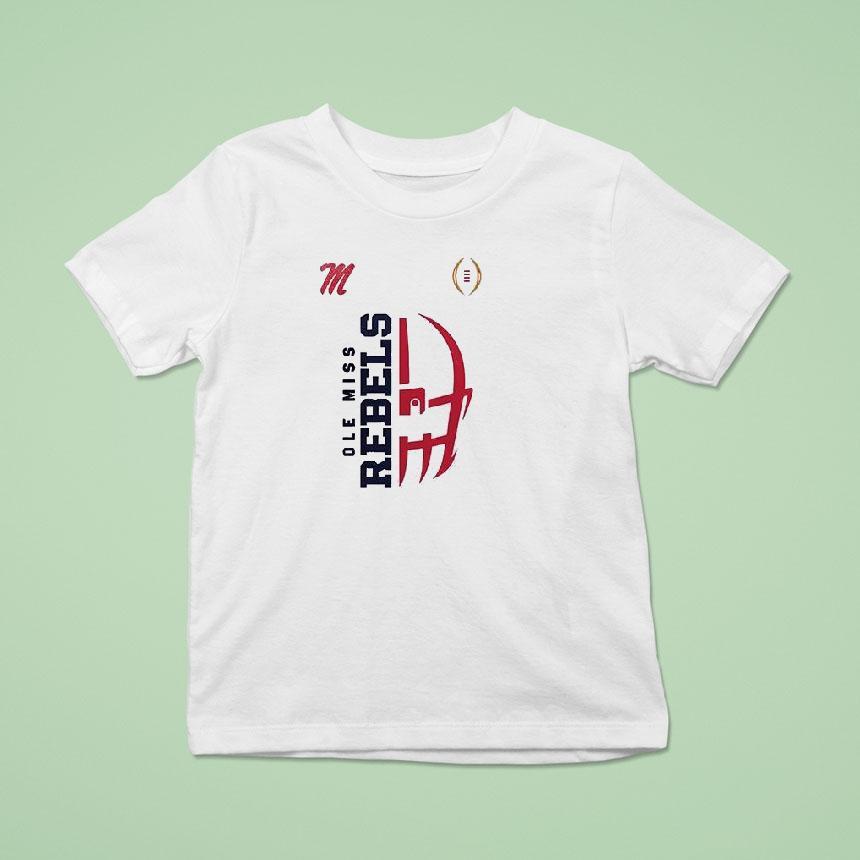 Ole Miss Rebels 2025 Ncaa College Football Playoff Hotty Toddy Mascot Shirt