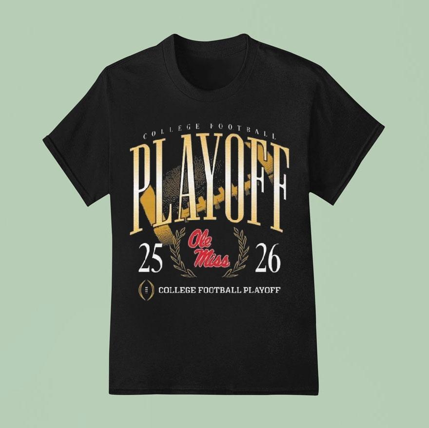 Ole Miss Rebels ’25-’26 College Football Playoff Heavyweight Shirt