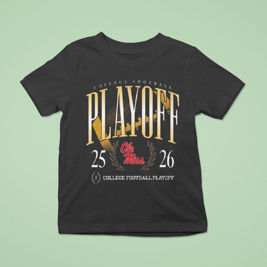 Ole Miss Rebels ’25-’26 College Football Playoff Heavyweight Shirt