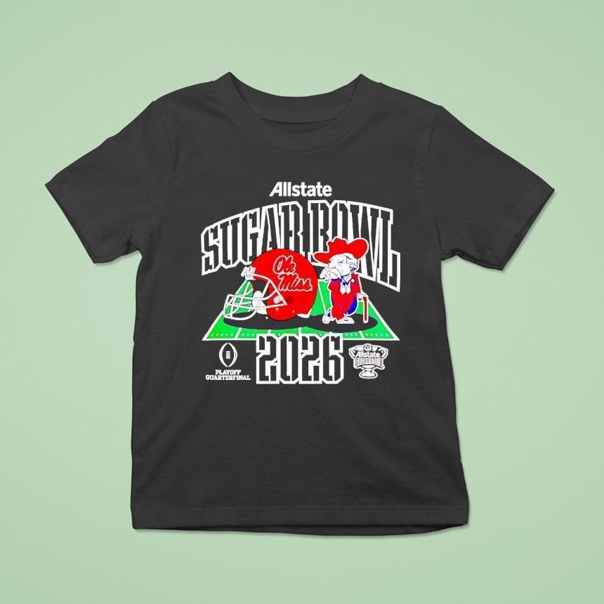 Ole Miss Rebels Football 2026 Cfp Sugar Bowl Shirt