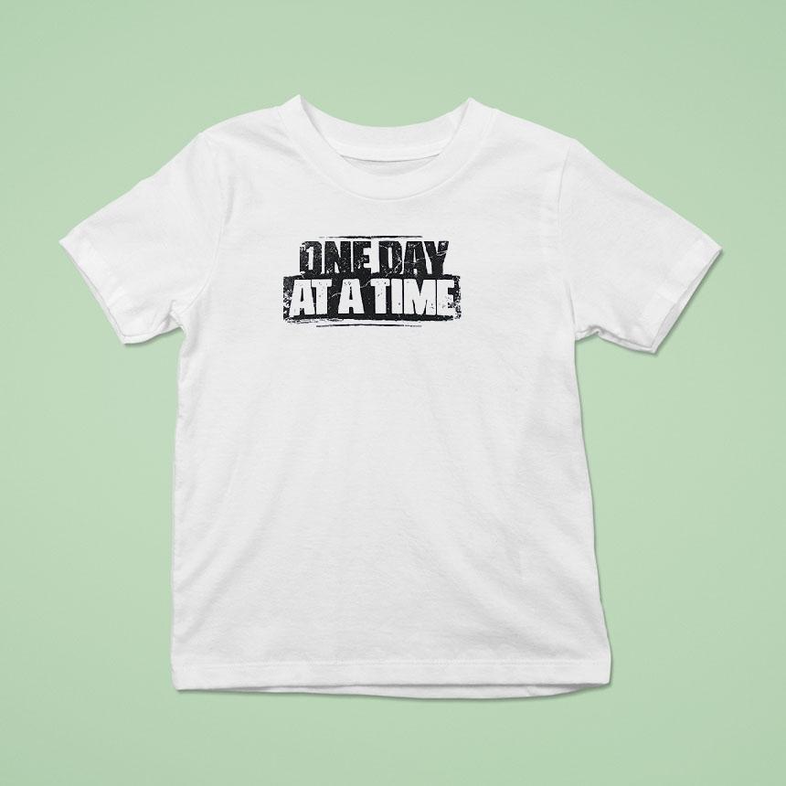 One Day At A Time Remember Fear Is An Obstacle Failure Is A Detour Shirt