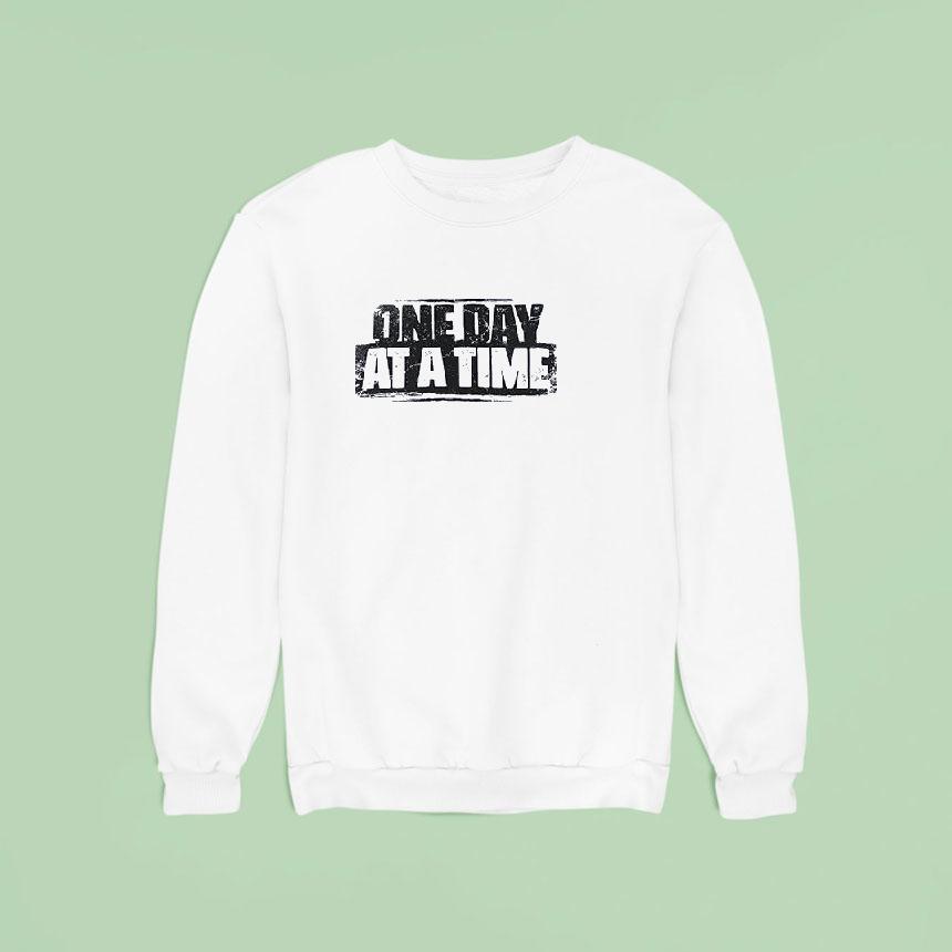 One Day At A Time Remember Fear Is An Obstacle Failure Is A Detour Shirt One Day At A Time Remember Fear Is An Obstacle Failure Is A Detour Shirt