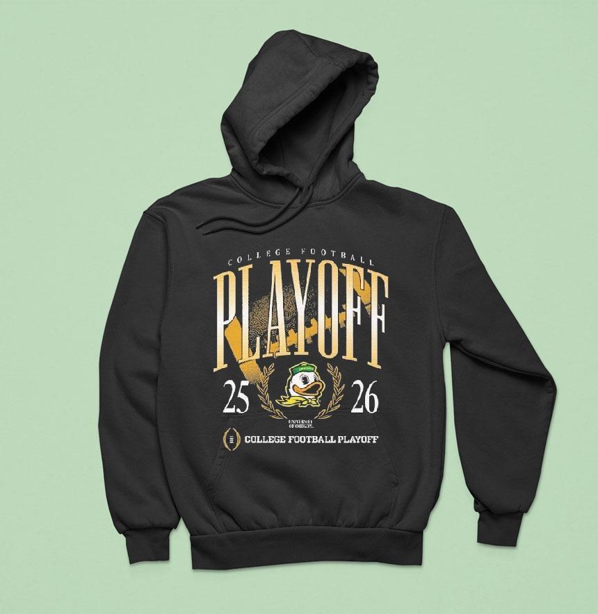 Oregon Ducks 2025-2026 College Football Playoff Mascot Shirt Oregon Ducks 2025-2026 College Football Playoff Mascot Shirt