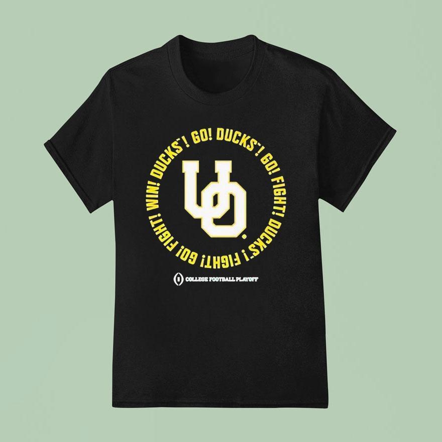 Oregon Ducks 2025 26 Cfp Football Fight Song Shirt