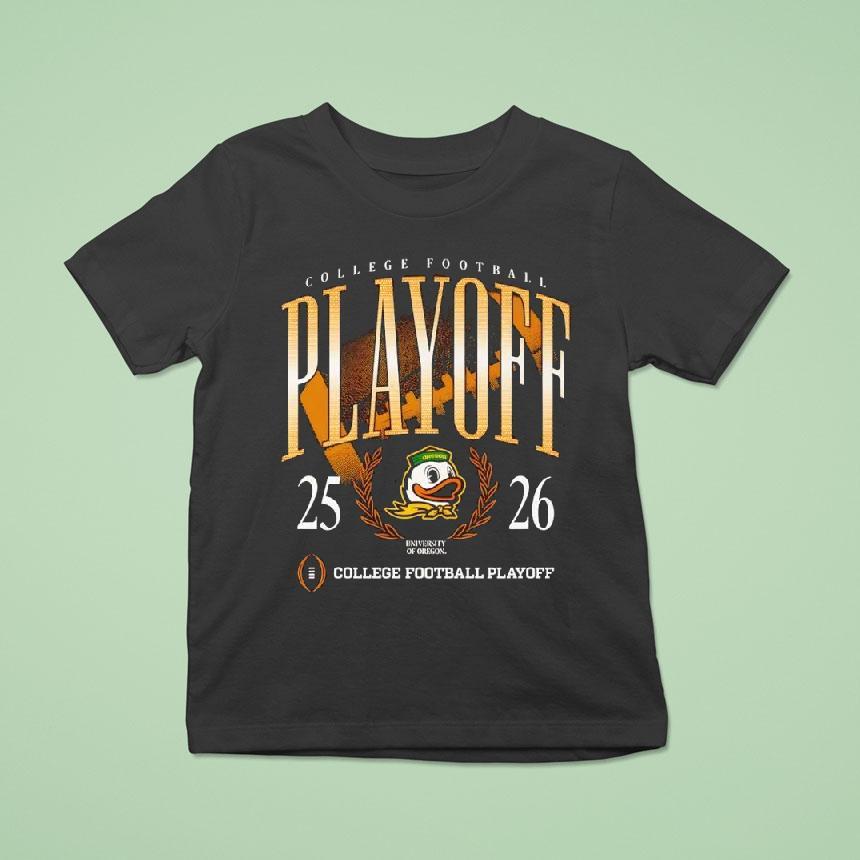 Oregon Ducks ’25-’26 College Football Playoff Shirt