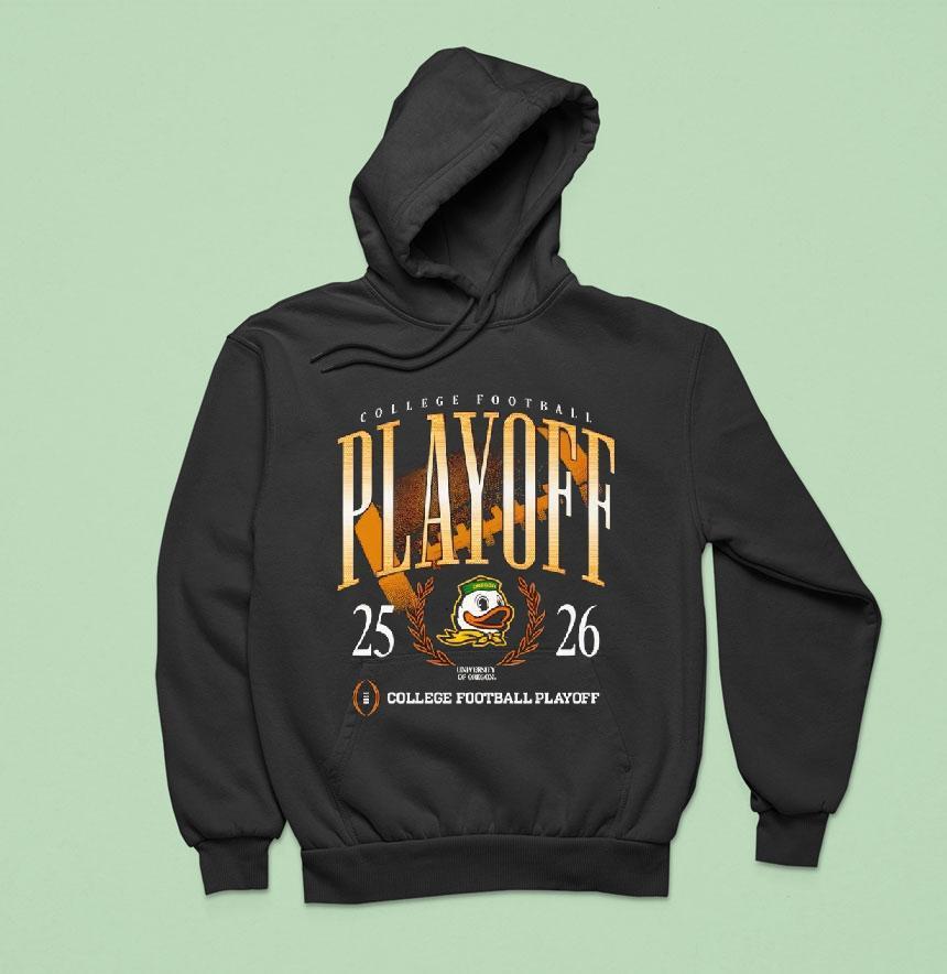 Oregon Ducks '25-'26 College Football Playoff Shirt Oregon Ducks '25-'26 College Football Playoff Shirt