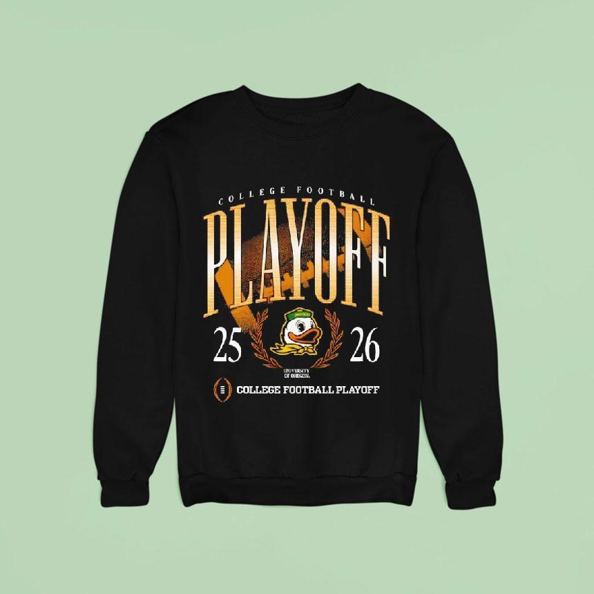 Oregon Ducks '25-'26 College Football Playoff Shirt Oregon Ducks '25-'26 College Football Playoff Shirt