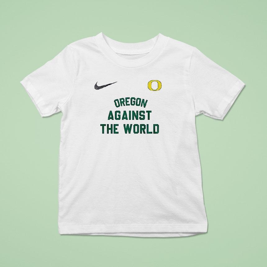 Oregon Ducks Against The World Mascot Shirt
