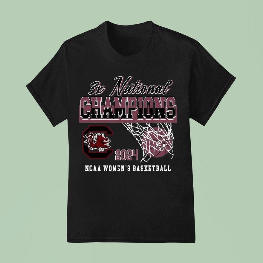 Original South Carolina Gamecocks 2024 Ncaa Women’s Basketball National Champions Shirt