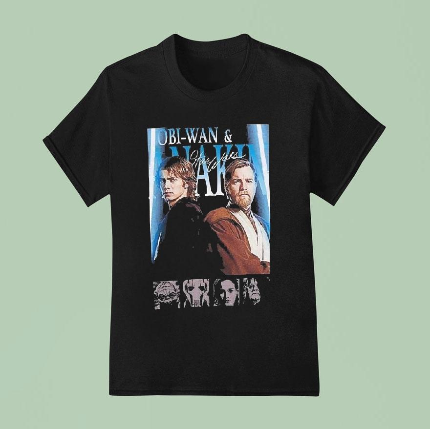 Original Star Wars Obi-wan And Anakin Shirt