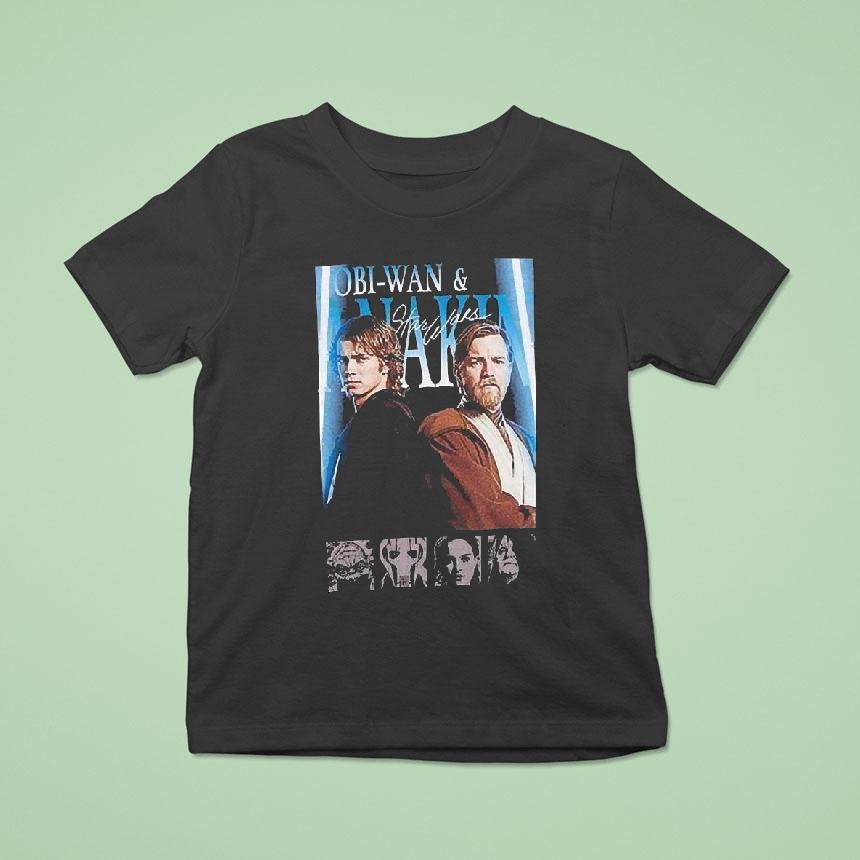 Original Star Wars Obi-wan And Anakin Shirt