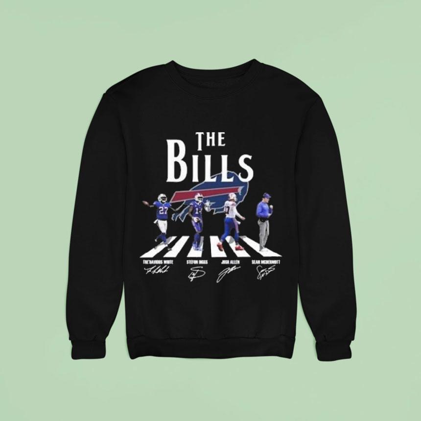Original The Buffalo Bills Thank You For The Memories Abbey Road Signatures Shirt Original The Buffalo Bills Thank You For The Memories Abbey Road Signatures Shirt