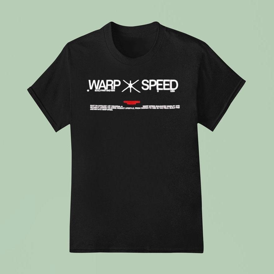 Palantir Warp Speed Shirt